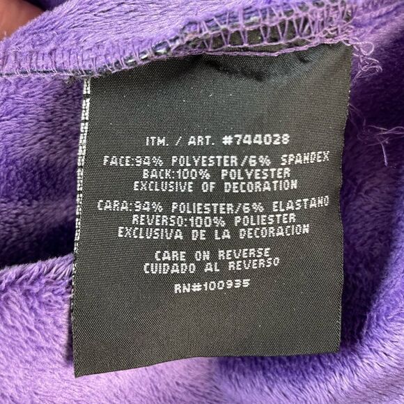 Double Diamond Full Zip Purple Jacket Size S EUC - Picture 6 of 6